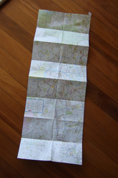 ブリスベンの自転車道路地図