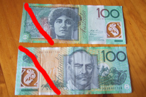 オーストラリアの100ドル紙幣
